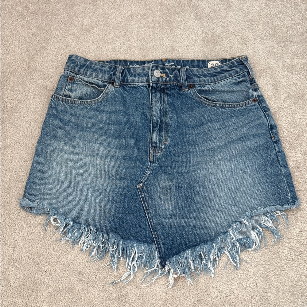 We the Free 30 (8-10) denim skirt